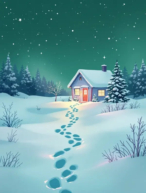 雪夜敲门声